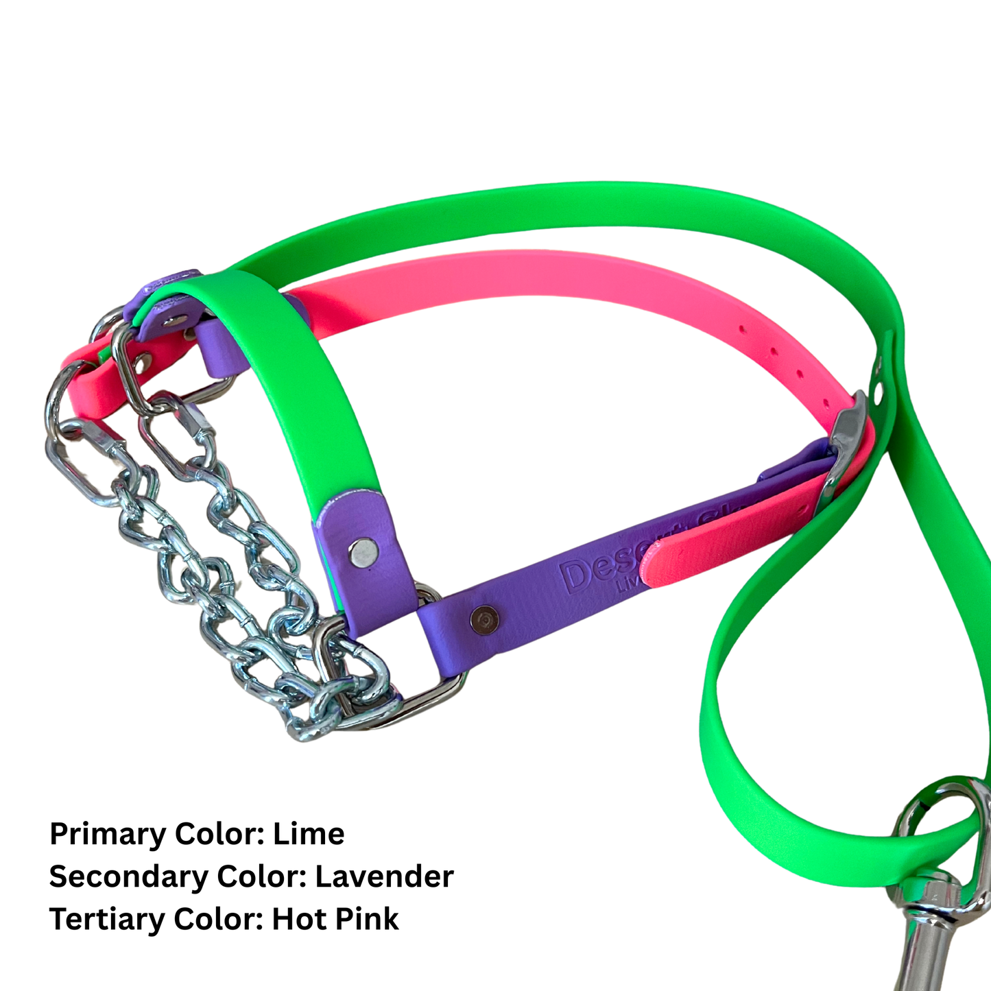 Biothane Goat Halter — Trio Style