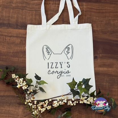 Custom Canvas Totes for Dog Breeders