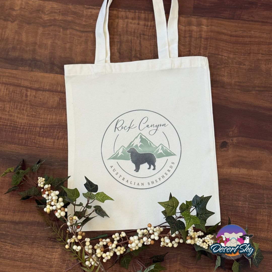 Custom Canvas Totes for Dog Breeders
