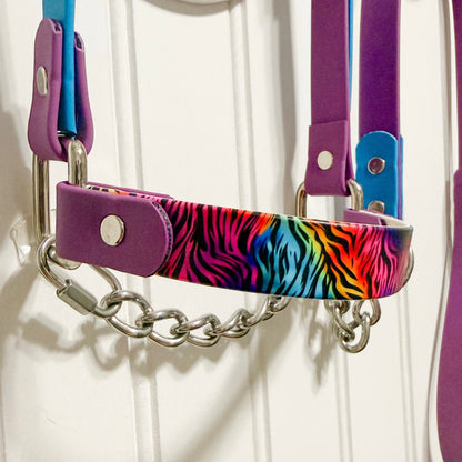 Neon Tiger Biothane Halter