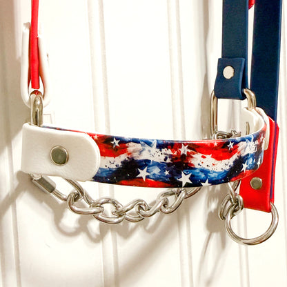 Stars & Stripes Biothane Halter