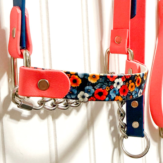 Hibiscus Flower Biothane Halter
