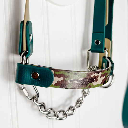 Army Camo Biothane Halter